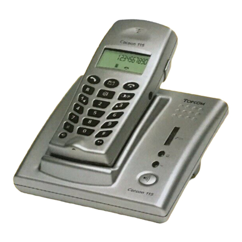 Topcom COCOON 115 115 user guide