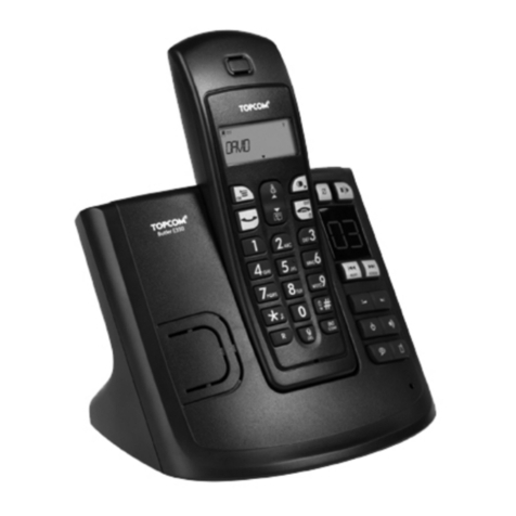 Topcom Butler E350 User manual