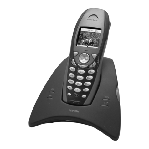 Topcom BUTLER 5400 User manual