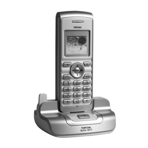 Topcom BUTLER 4870 User manual