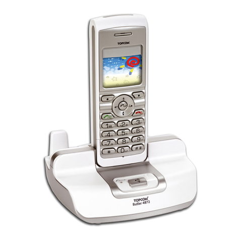 Topcom BUTLER 4872 User manual