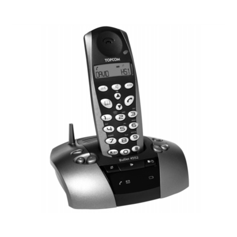 Topcom BUTLER 4552 user guide