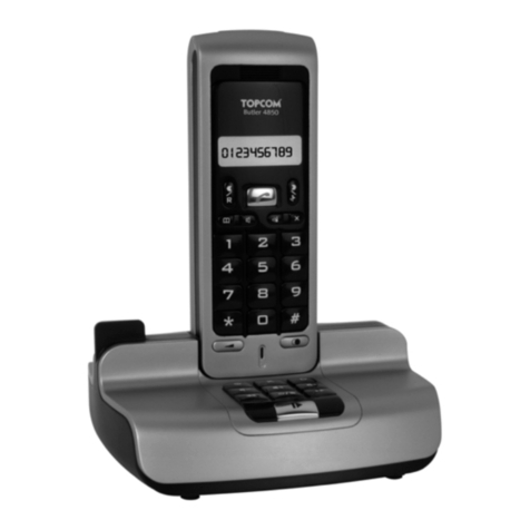 Topcom BUTLER 4850 user guide
