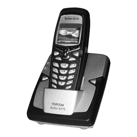 Topcom BUTLER 4270 User manual