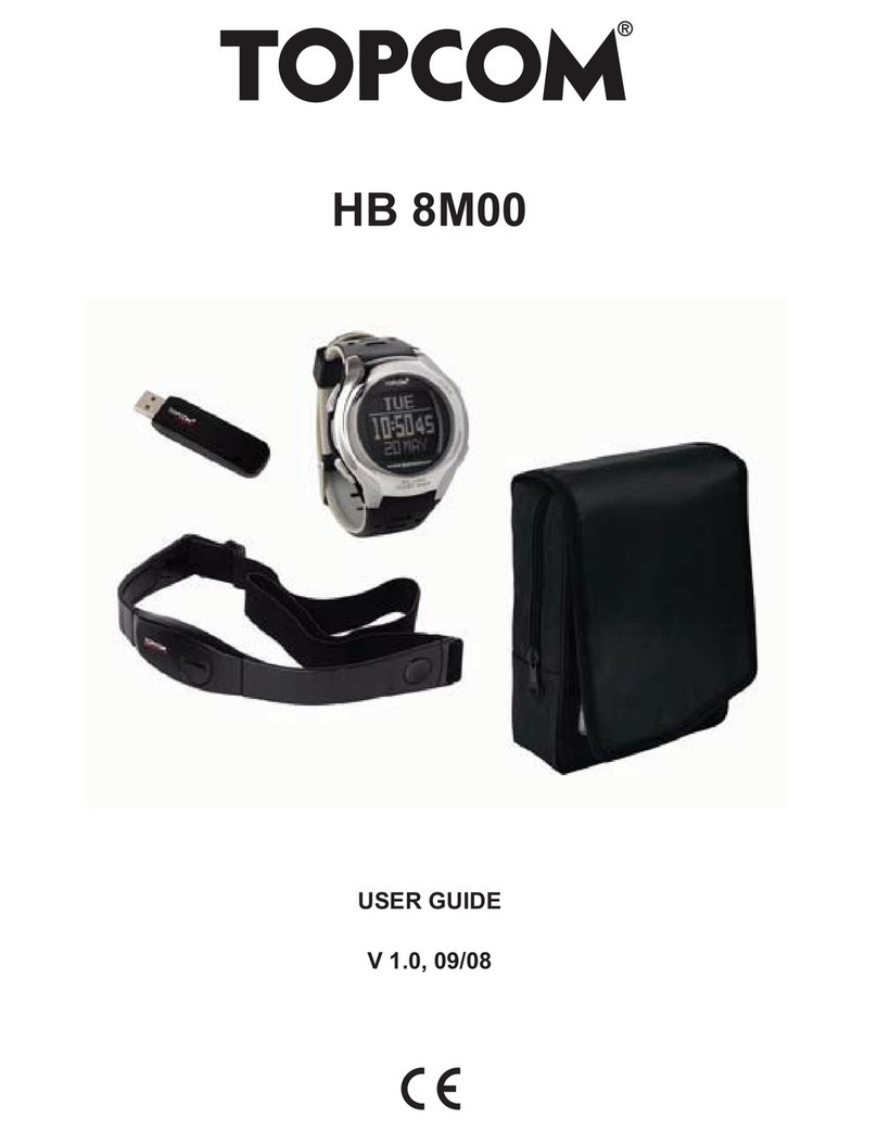 Topcom HB 8M00 user guide