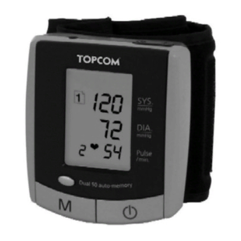 Topcom BPM WRIST 2501 User manual
