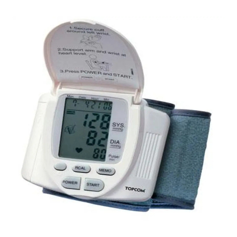 Topcom BPM Wrist 2301 User manual