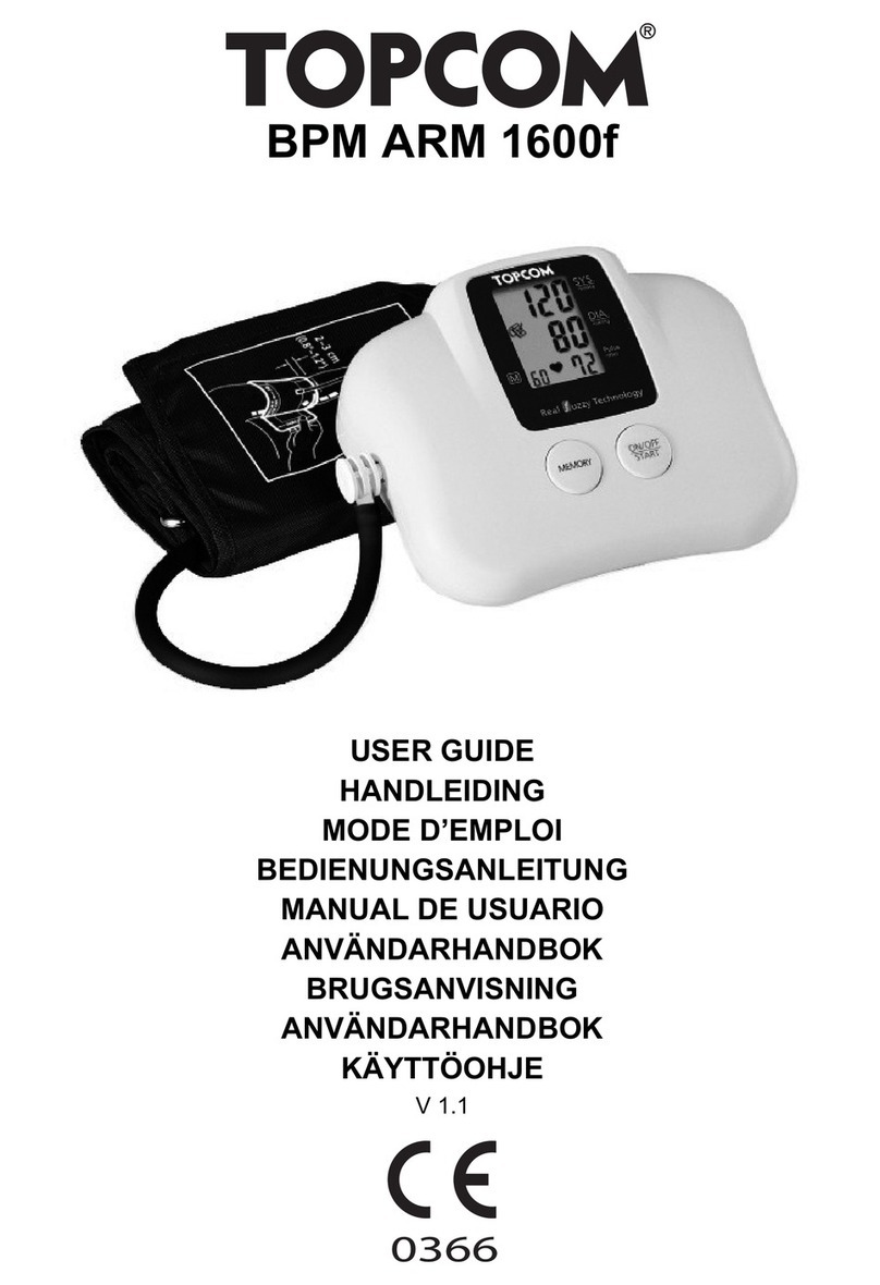 Topcom BPM ARM 1600F User manual