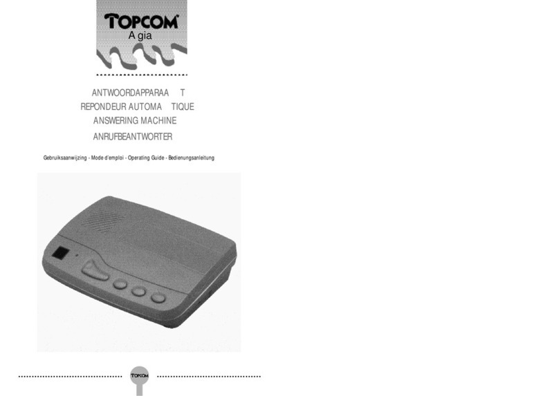 Topcom AGIA User manual