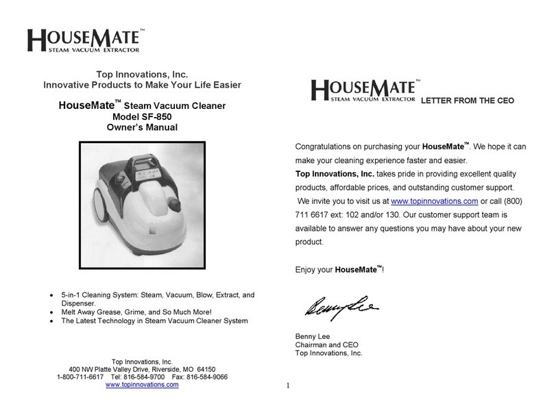 Top Innovations HouseMate SF-850 User manual