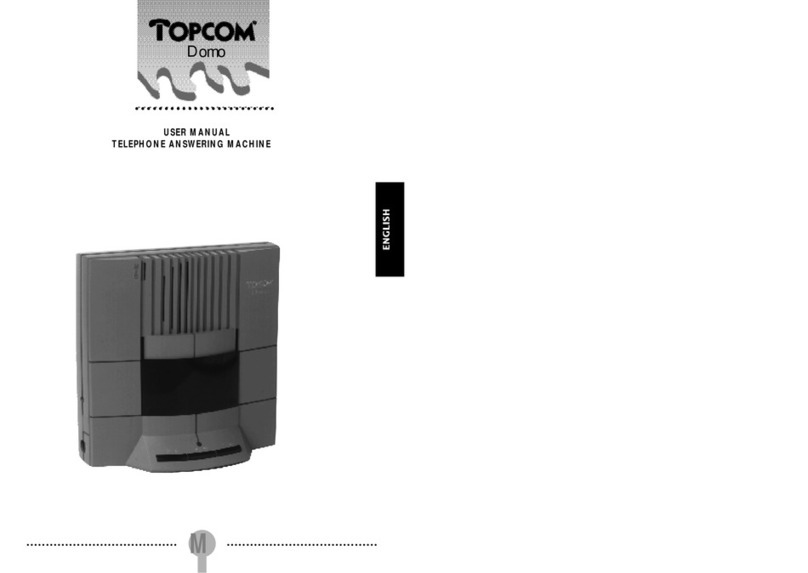 Topcom D Omo user manual