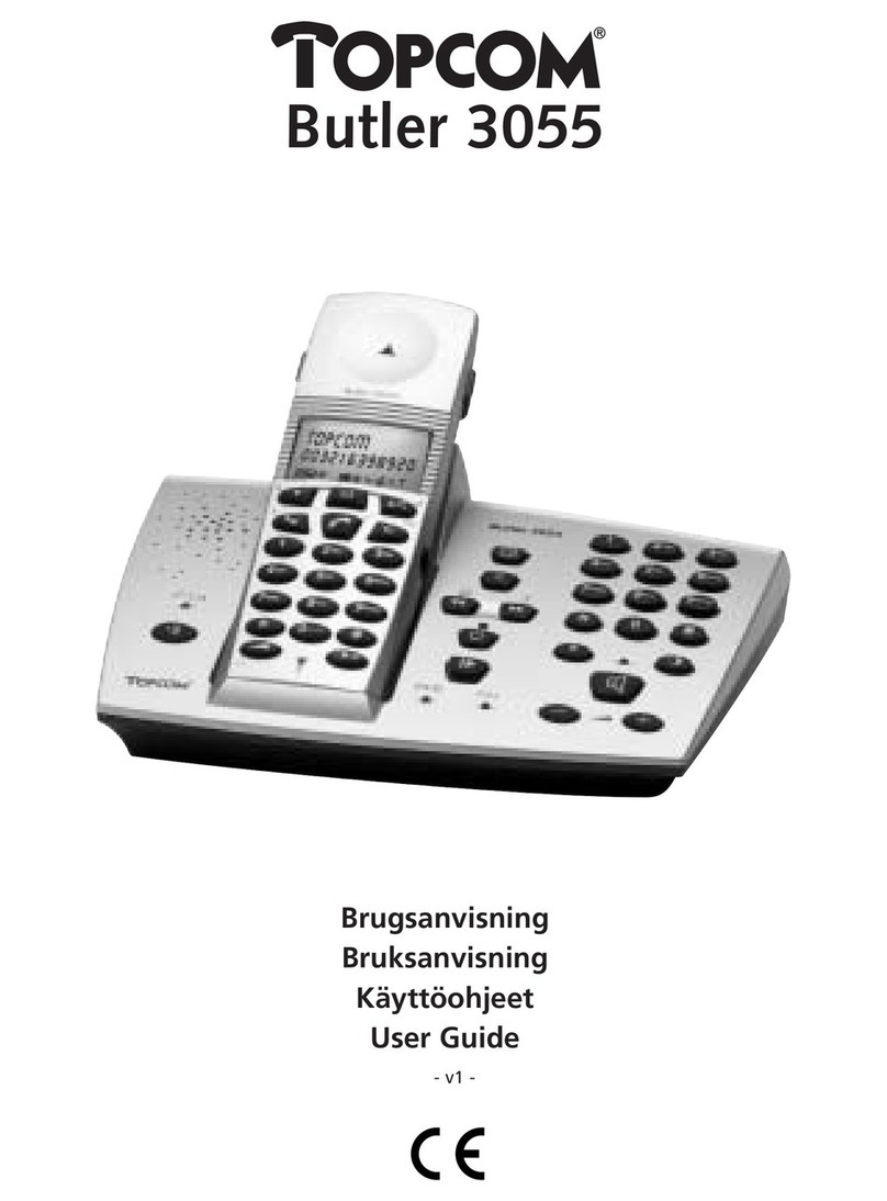 Topcom BUTLER 3055 User manual