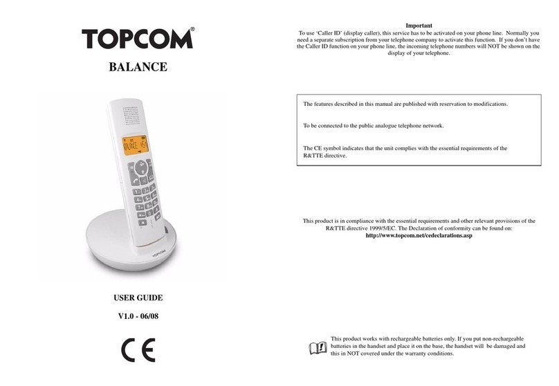 Topcom Balance user guide