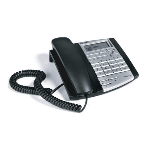 Topcom FIDELITY 1100 User manual Topcom FIDELITY 1100 User manual
