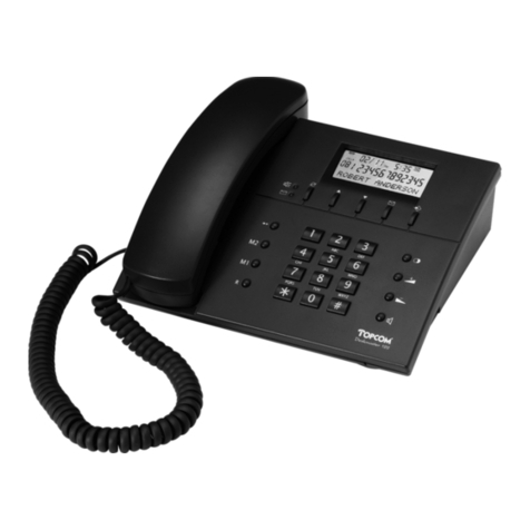 Topcom DESKMASTER 122+ User manual Topcom DESKMASTER 122+ User manual