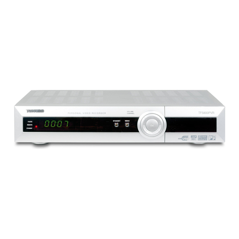 Topfield TF 5800 PVR User manual