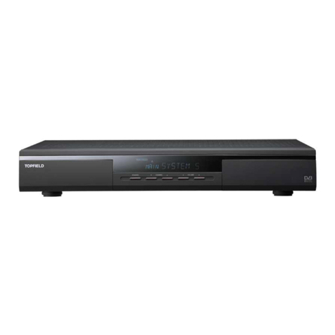 Topfield Digital Satellite Receiver TF 6000 PVR User manual Topfield Digital Satellite Receiver TF 6000 PVR User manual