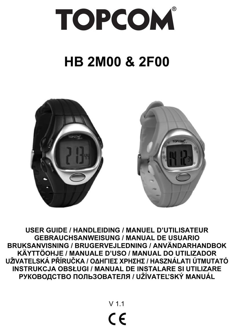 Topcom HB 2F00 user guide