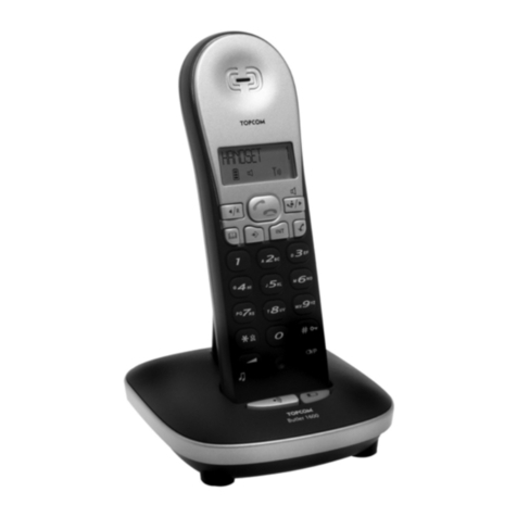 Topcom BUTLER 1600 User manual