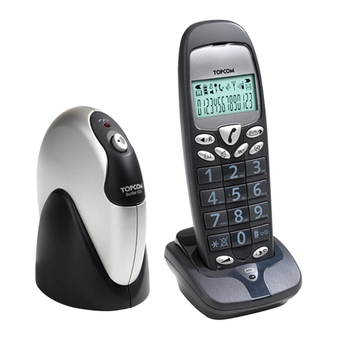 Topcom BUTLER 920 User manual Topcom BUTLER 920 User manual
