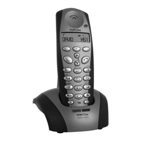 Topcom Butler 4502 user guide