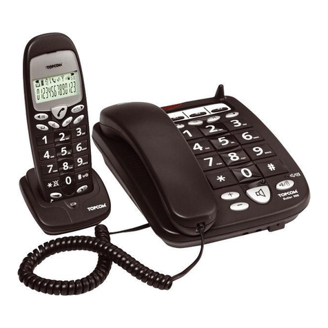 Topcom BUTLER 900 user guide