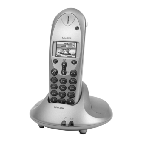 Topcom BUTLER 3570 Handleiding
