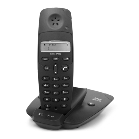 Topcom BUTLER 2700 operating guide