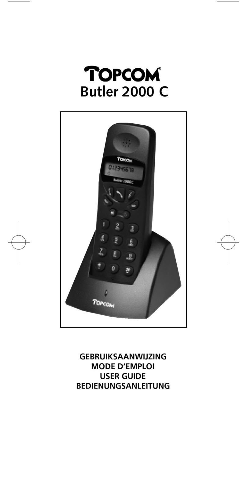 Topcom Butler 2000 C User manual