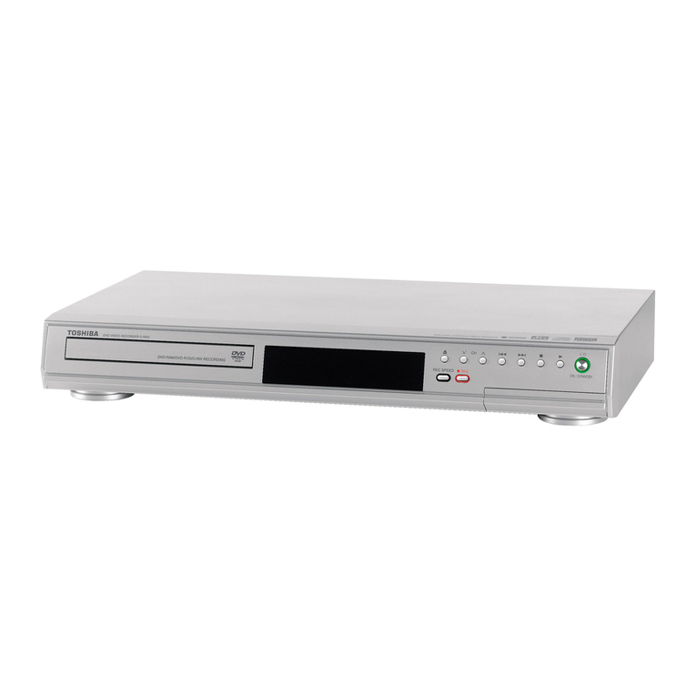 Toshiba D-RW2SU/D-RW2SC User manual