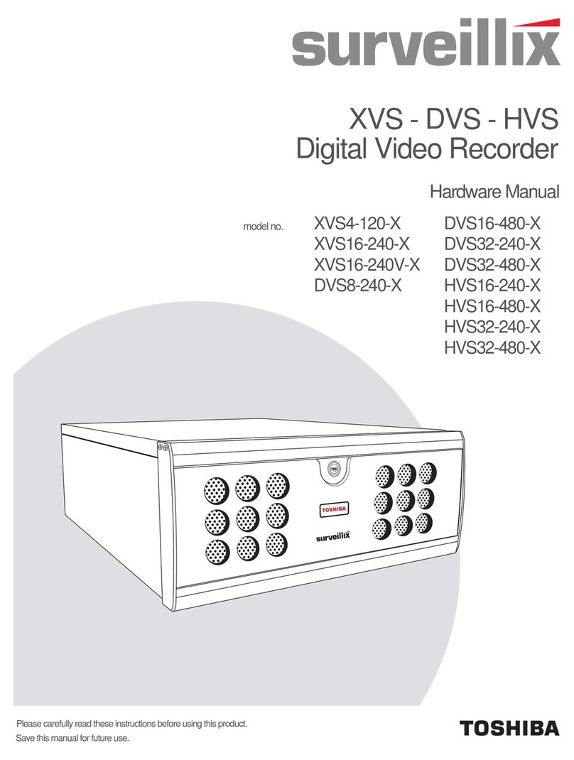 Surveillix Surveillix DVS Series User manual Surveillix Surveillix DVS Series User manual