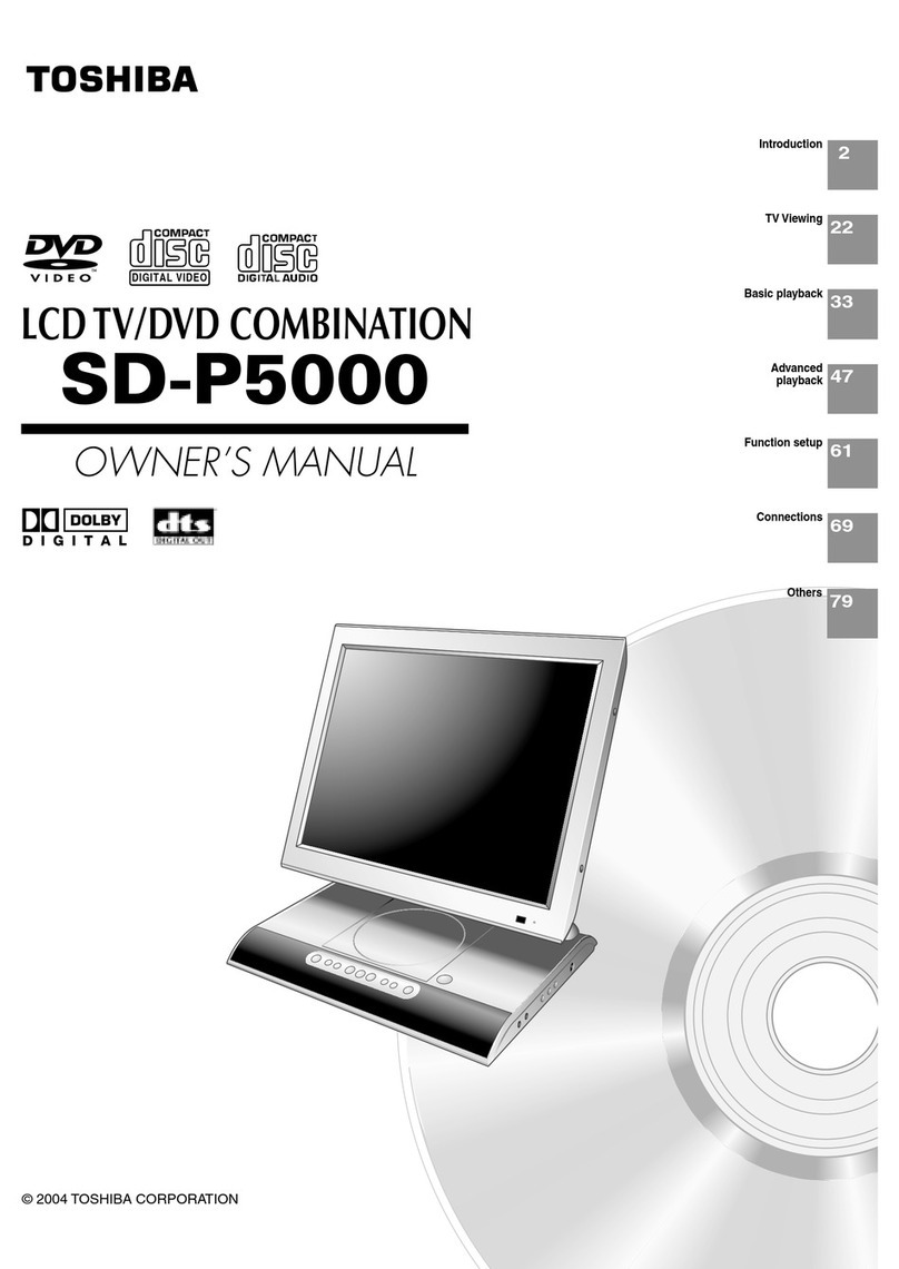 Toshiba SD-P5000 User manual