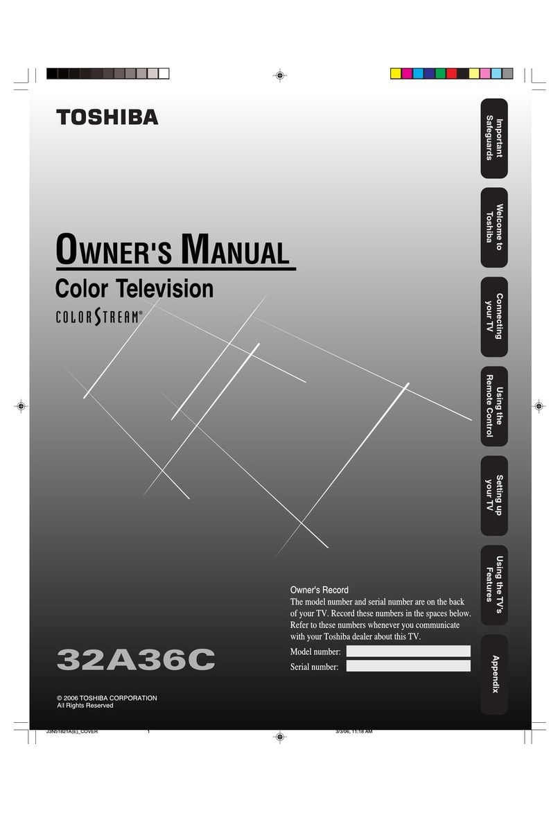 Toshiba 32A36C User manual