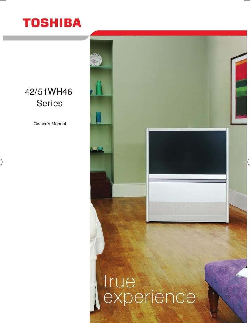 Toshiba 42/51WH46 User manual