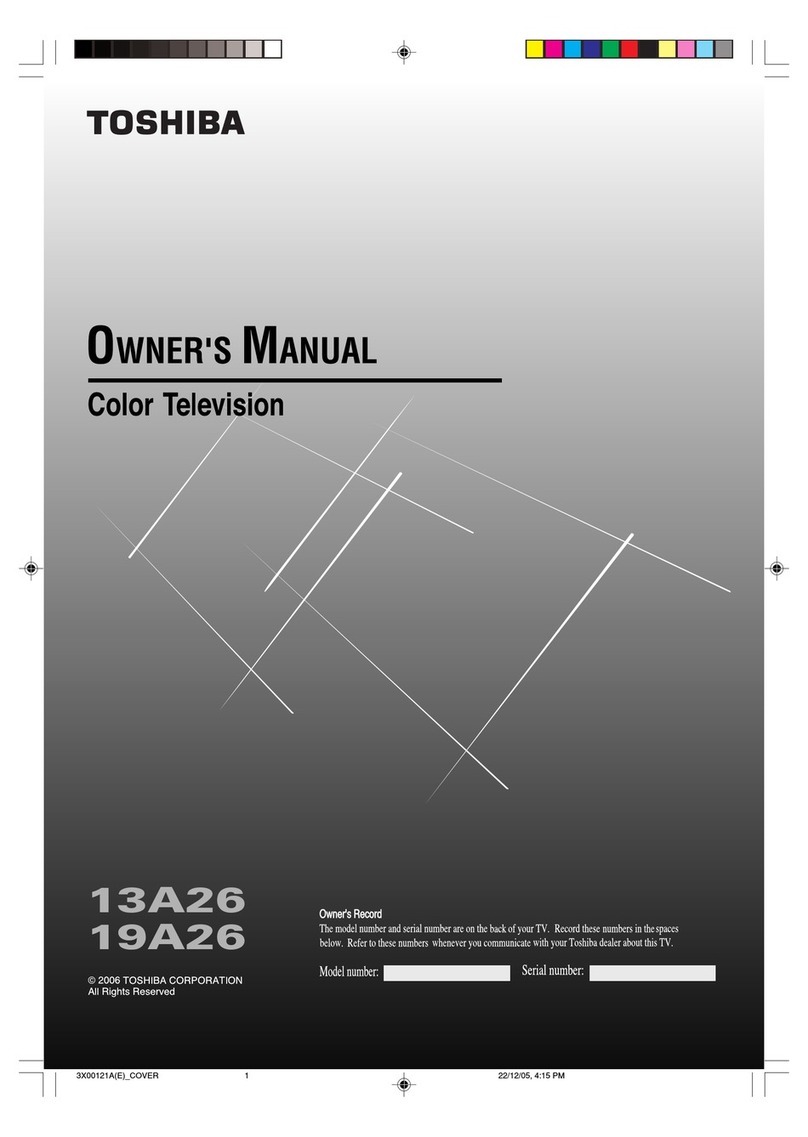 Toshiba 13A26 User manual