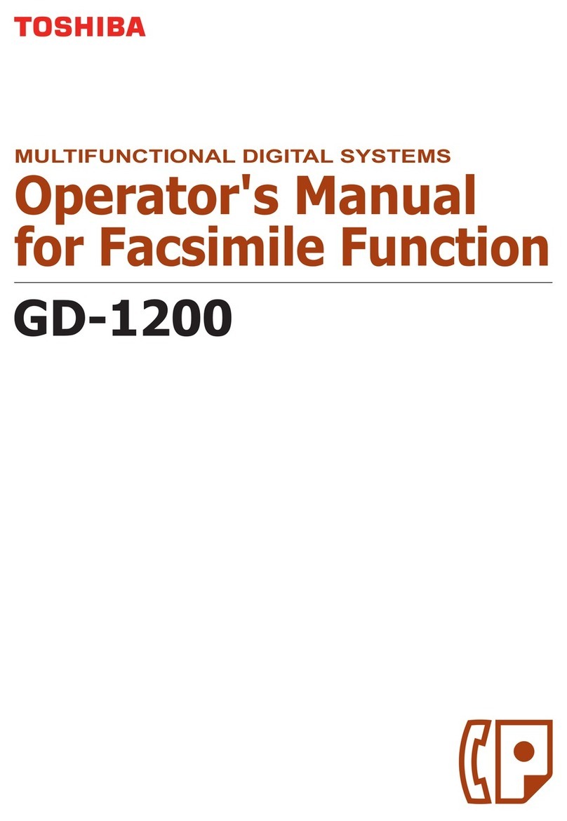 Toshiba GD-1200 Operator's manual