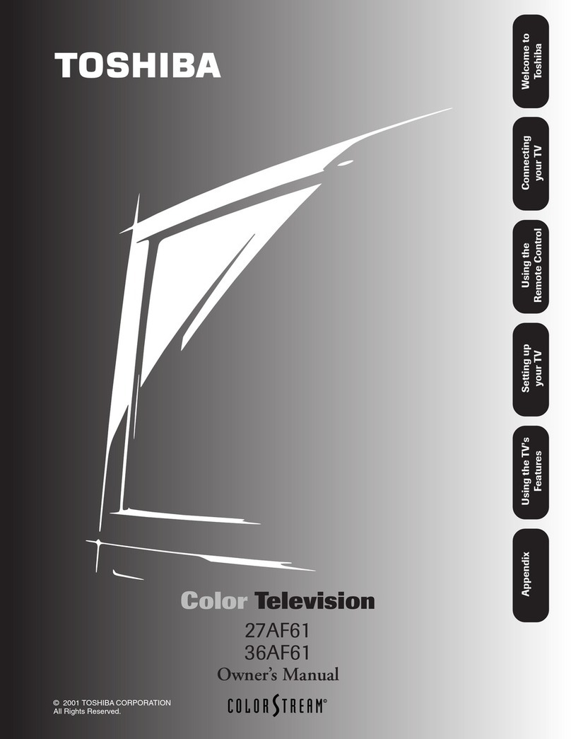 Toshiba 27AF61 User manual