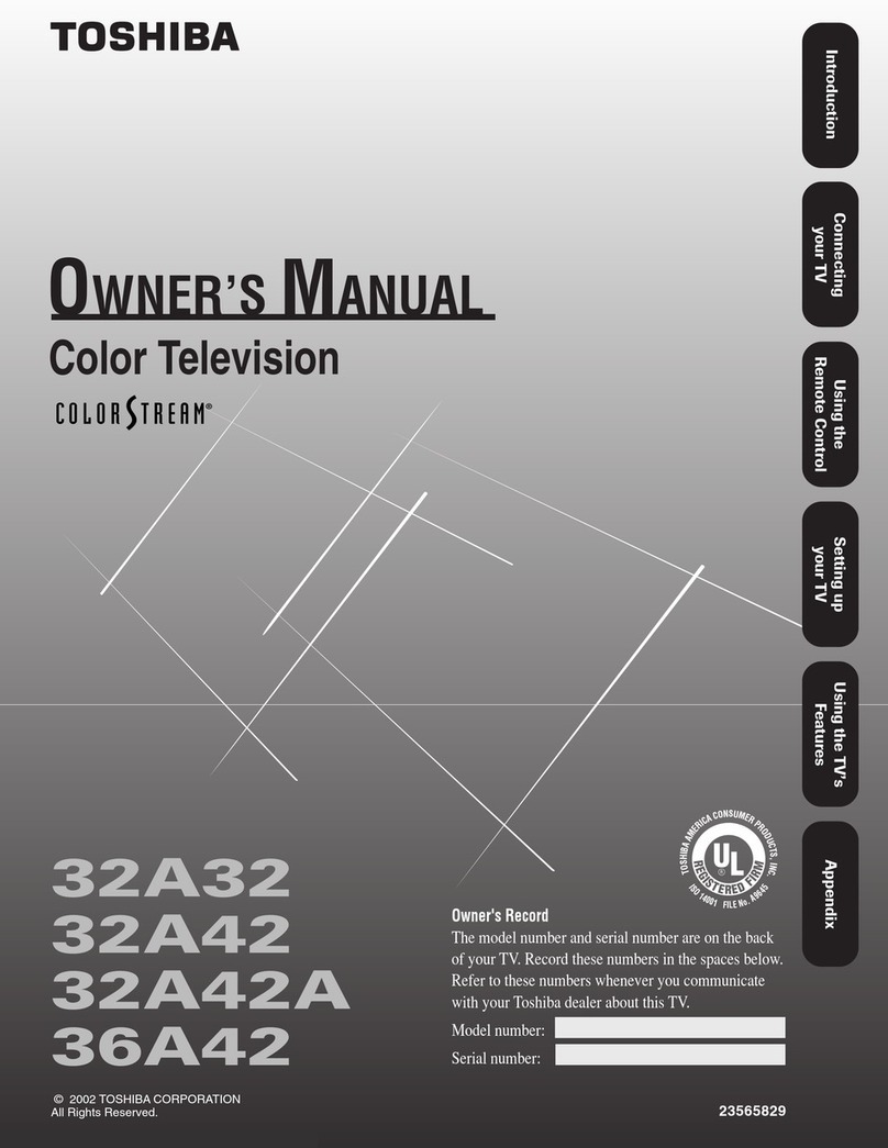 Toshiba 32A32 User manual