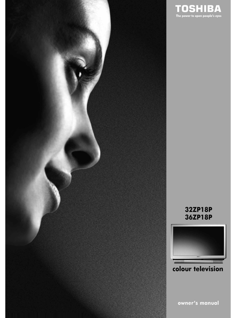 Toshiba 32ZP18P, 36ZP18P User manual
