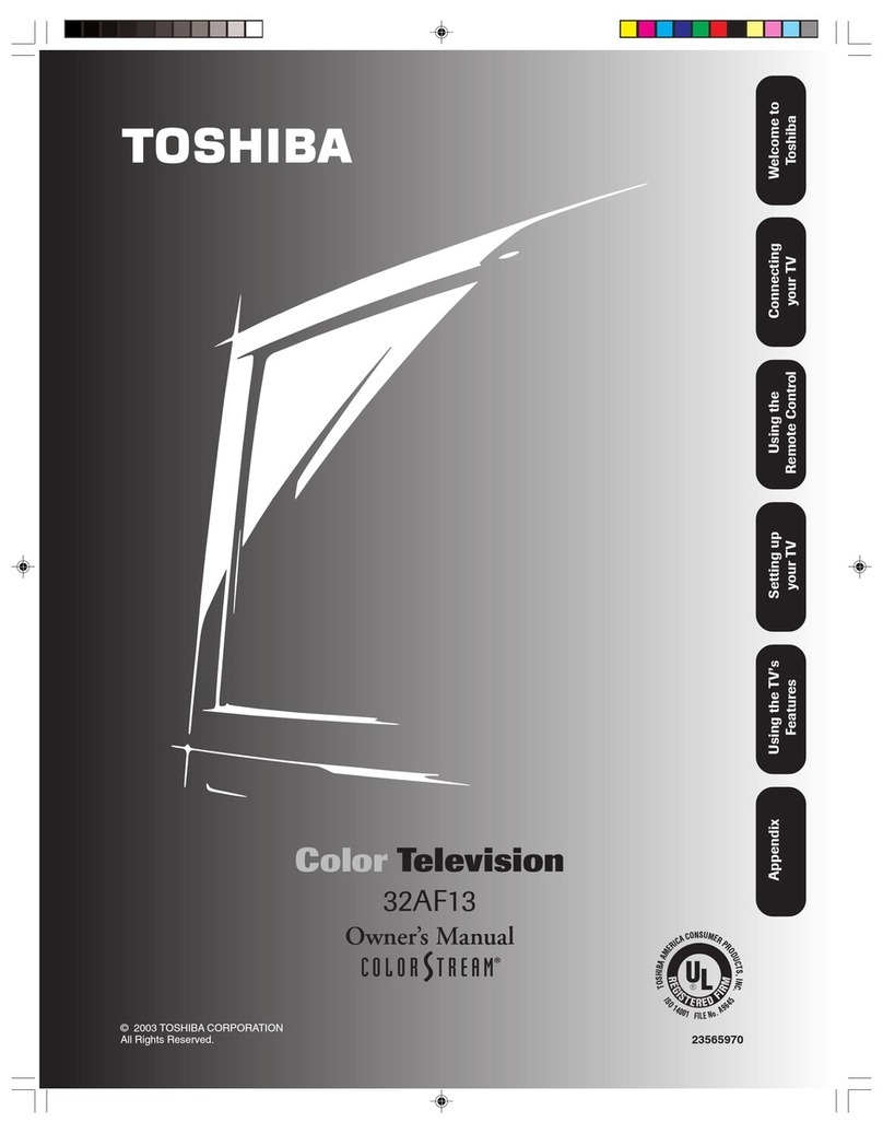 Toshiba 32AF13 User manual