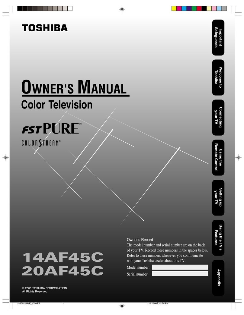 Toshiba 14AF45C, 20AF45C User manual