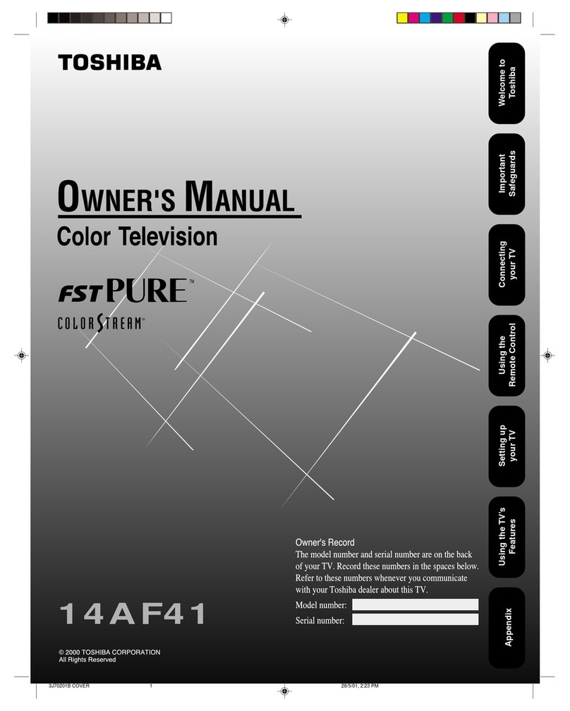 Toshiba 14AF41 User manual