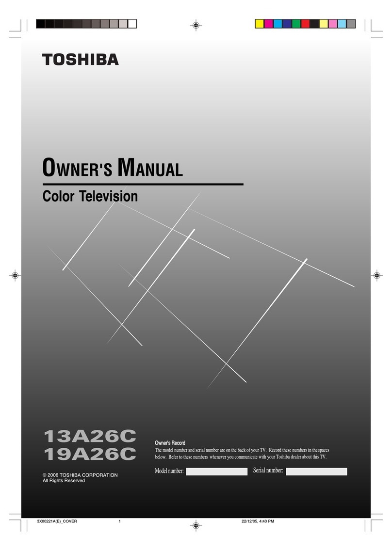 Toshiba 13A26C User manual