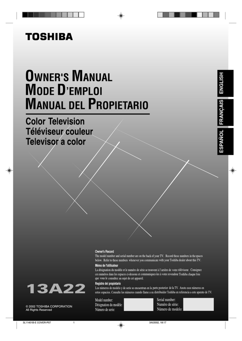 Toshiba 13A22 User manual