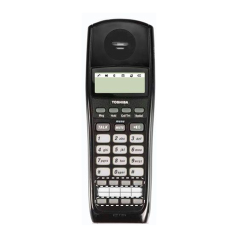 Toshiba Strata CIX DKT2404-DECT User manual