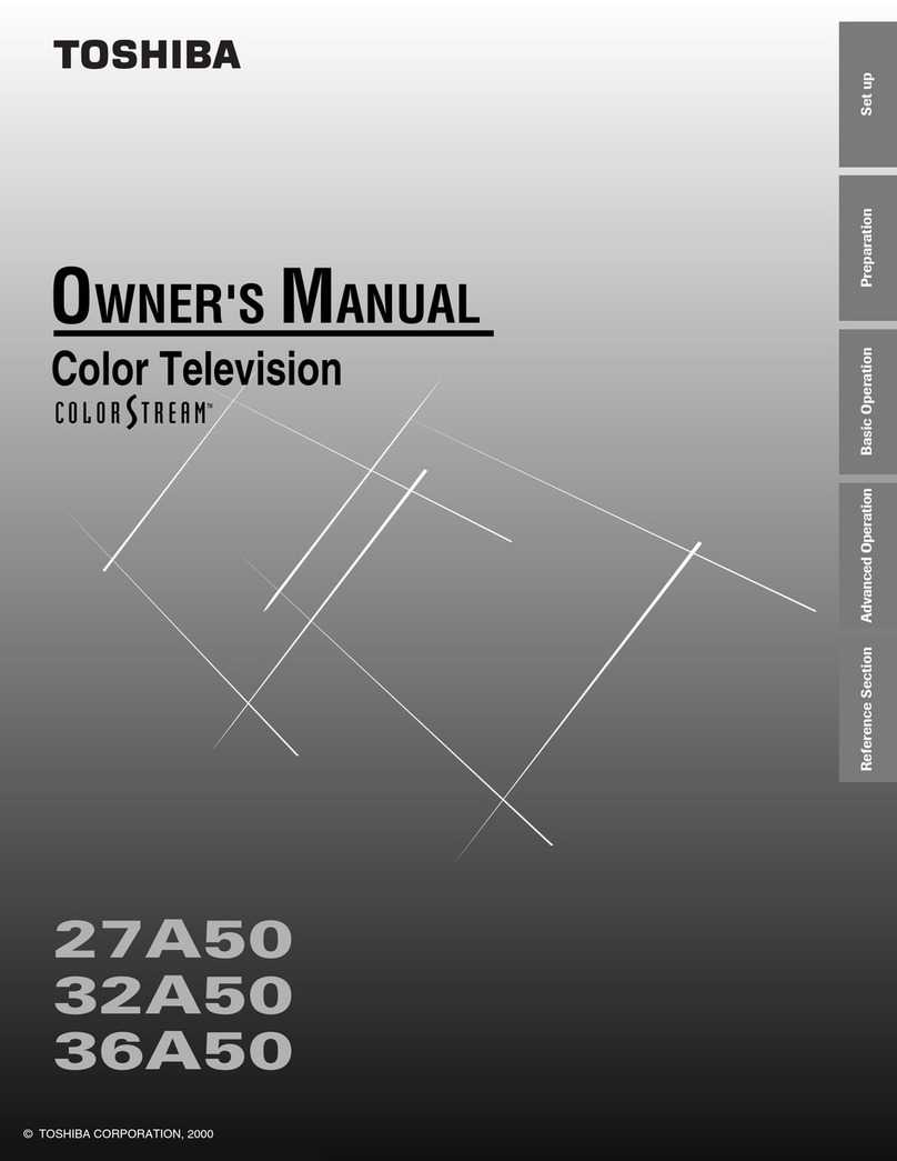 Toshiba 27A50 owner's manual