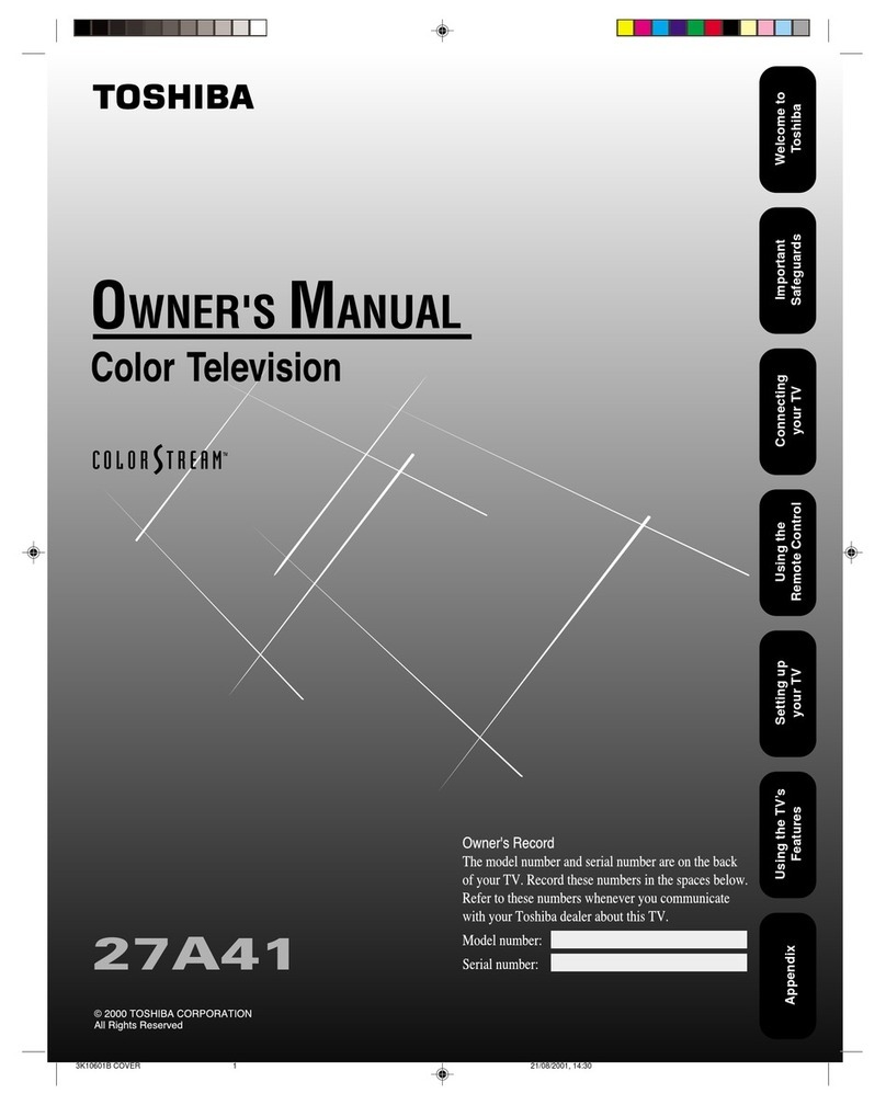 Toshiba 27A41 User manual
