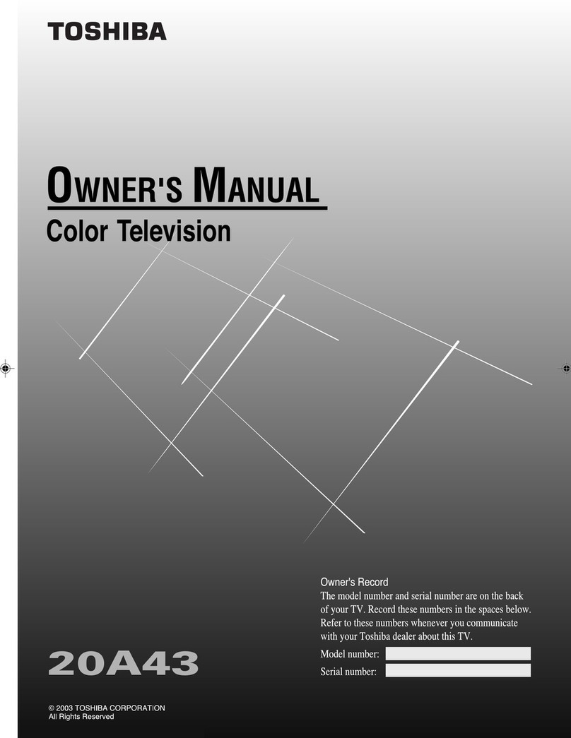 Toshiba 20A43 User manual