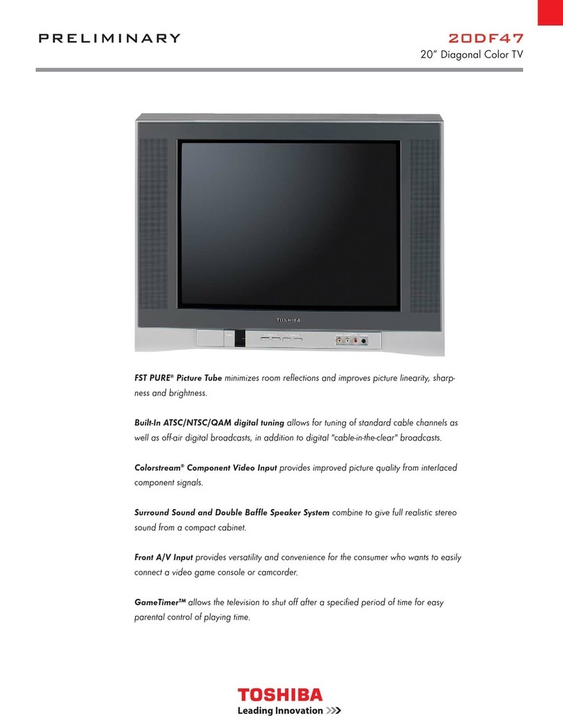 Toshiba 20DF47 User manual