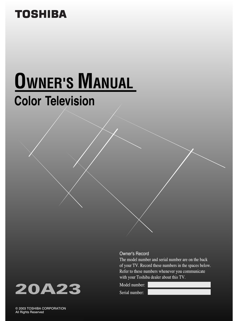 Toshiba 20A23 User manual